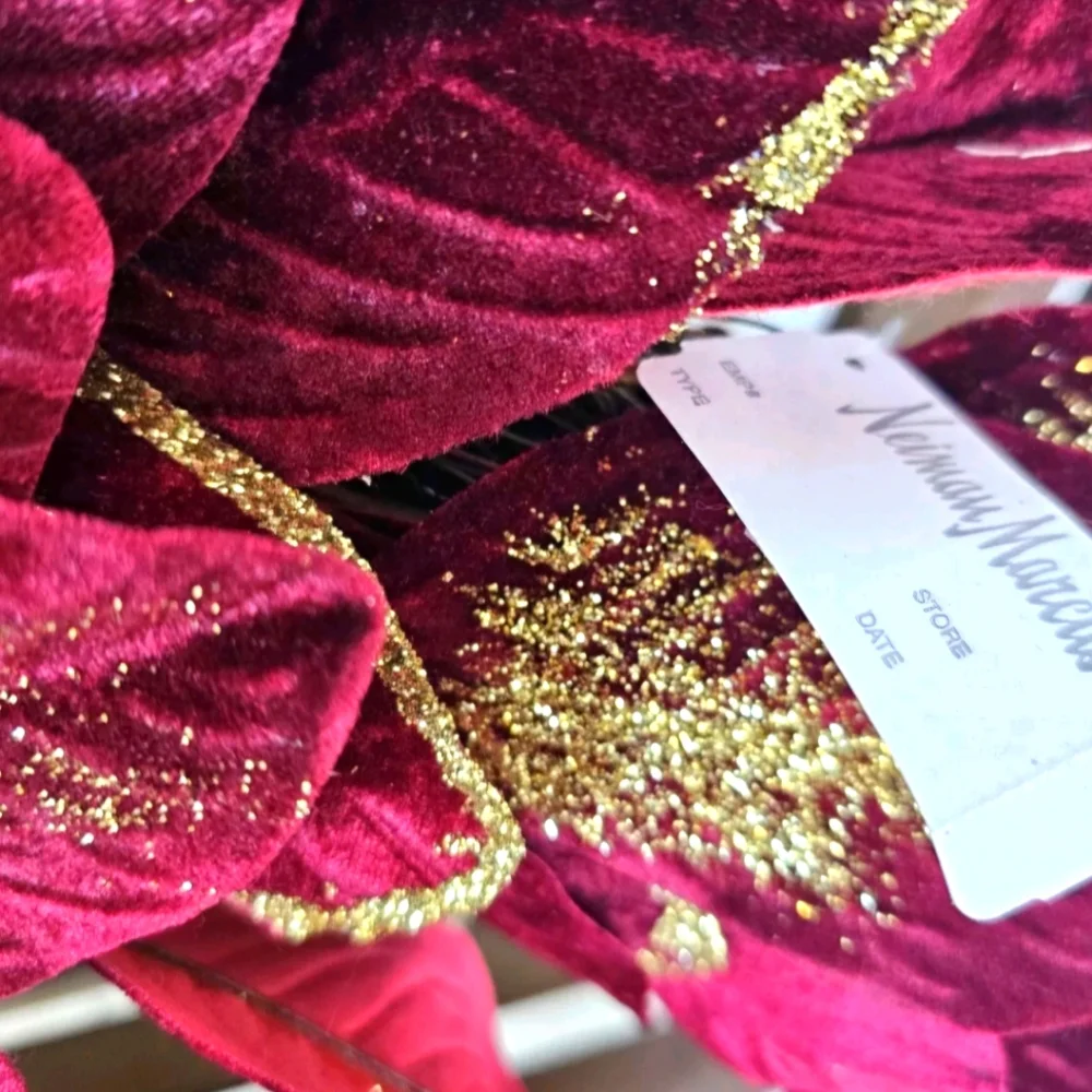 Two wreaths from Neiman Marcus